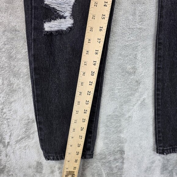 RSQ 90s Jeans Womens 25 Distressed Ripped High Rise Tillys Vintage Denim Y2K - Picture 5 of 13